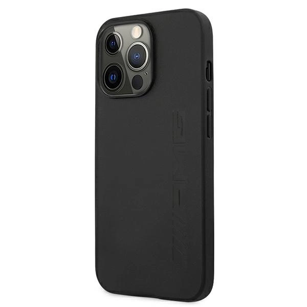 AMG Leather Hot Stamped Case for iPhone 13 Pro / 13 6.1" - Blackeng