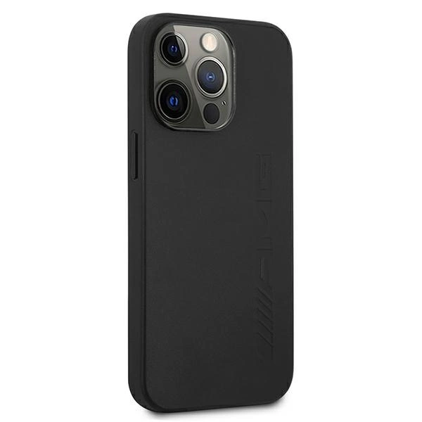 AMG Leather Hot Stamped Case for iPhone 13 Pro / 13 6.1" - Blackeng