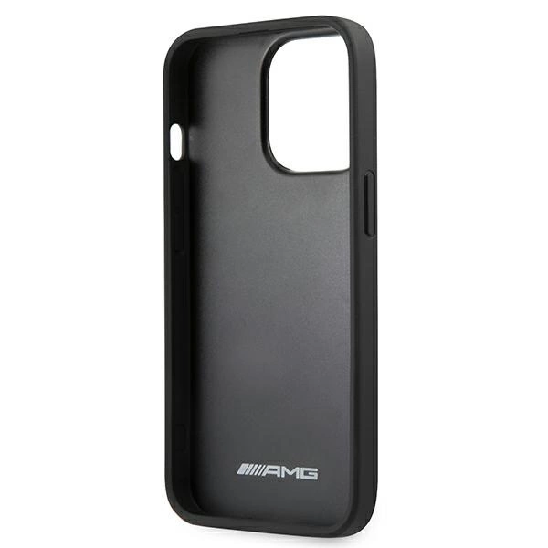 AMG Leather Hot Stamped Case for iPhone 13 Pro / 13 6.1" - Blackeng