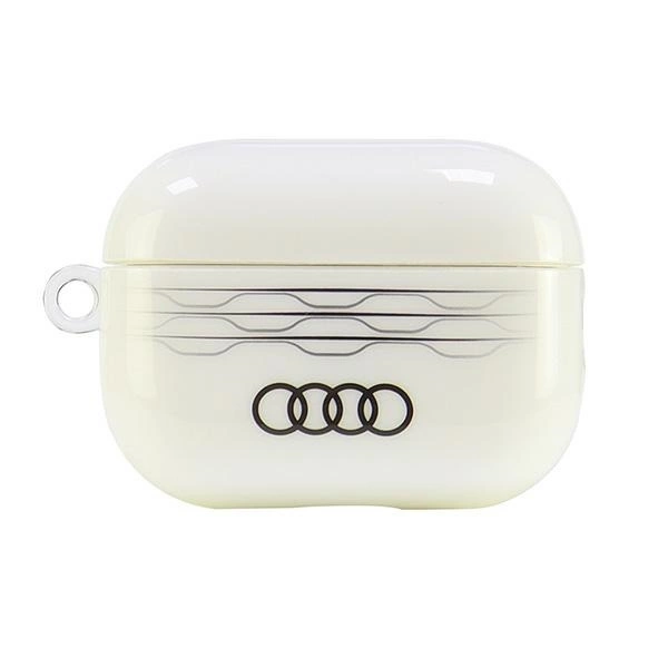 Audi IML Geometric Pattern Case for AirPods Pro 2 - Whiteeng