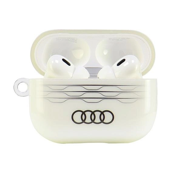 Audi IML Geometric Pattern Case for AirPods Pro 2 - Whiteeng