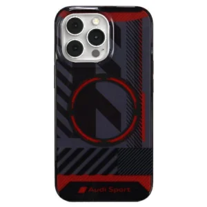 Audi IML Sport MagSafe Case for iPhone 13 Pro Max - Blackeng