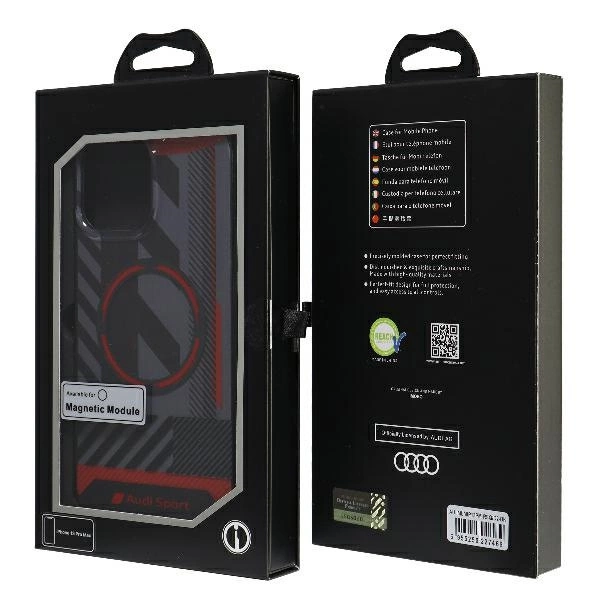 Audi IML Sport MagSafe Case for iPhone 13 Pro Max - Blackeng