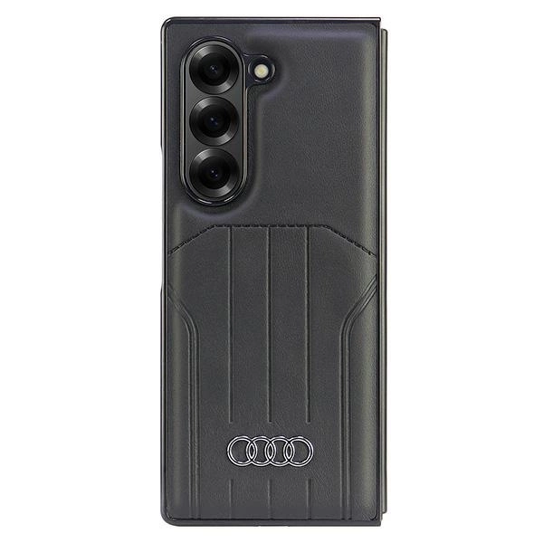 Audi Synthetic Leather MagSafe Case for Samsung Galaxy Z Fold 6 - Blackeng