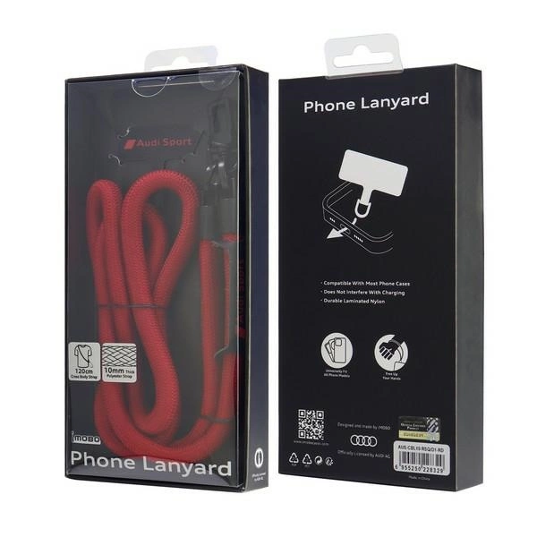 Audi Crossbody Universal Leash 120cm x 10mm - Redeng