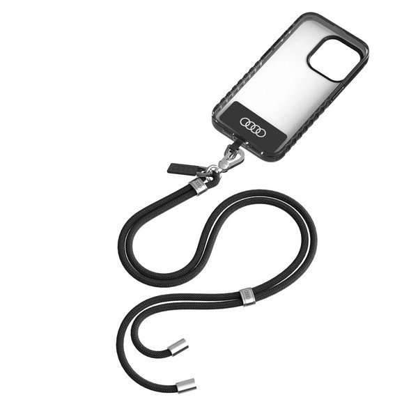 Audi Crossbody Universal Leash 120cm x 10mm - Blackeng