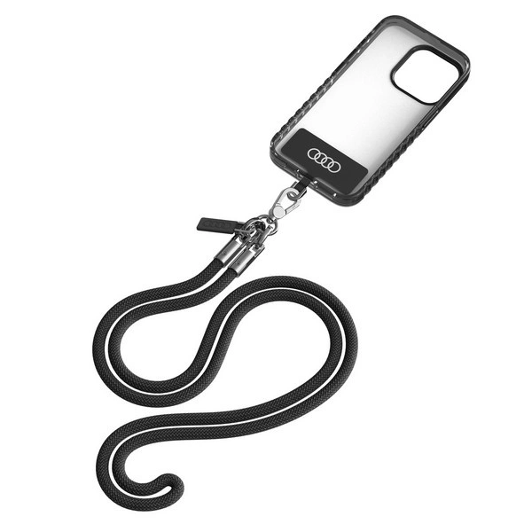 Audi Crossbody Leash Universal 120cm x 6mm - Blackeng