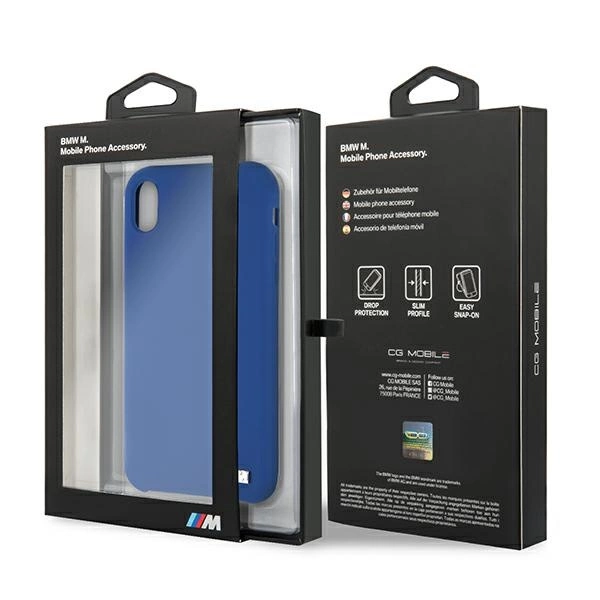 BMW Silicone M Collection iPhone Xr Case - Blueeng