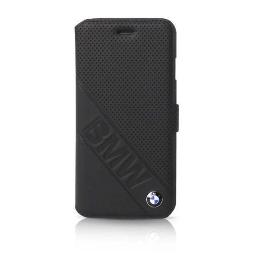 BMW Signature Leather Booktype Case for Sony Z5 - Blackeng