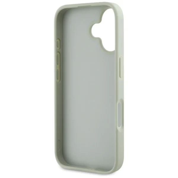 Guess Grained Big 4G Logo Small Classic Logo case for iPhone 16 - greeneng