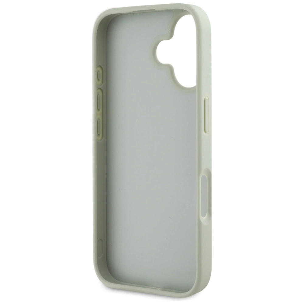 Guess Grained Big 4G Logo Small Classic Logo case for iPhone 16 - greeneng
