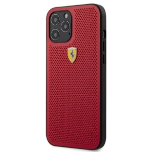 Ferrari On Track Perforated Case for iPhone 12 Pro Max 6.7" - Redeng