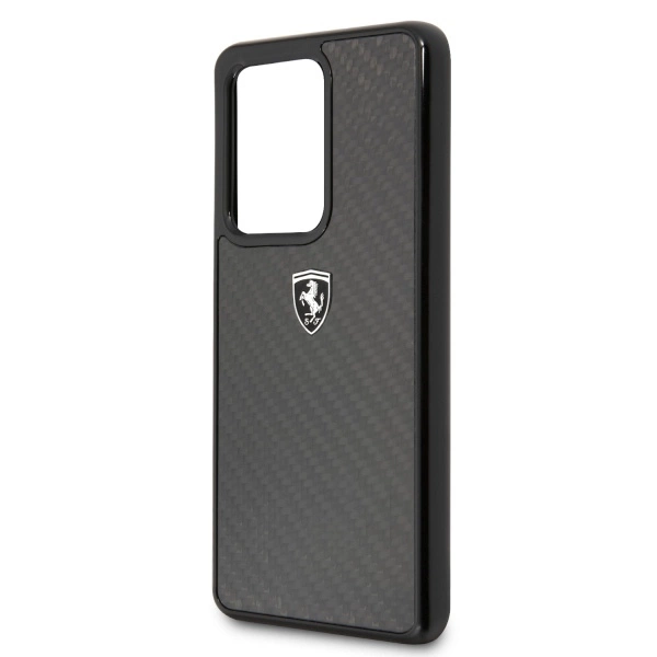 Ferrari Carbon Heritage Case for Samsung Galaxy S20 Ultra - Blackeng