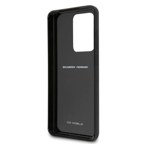 Ferrari Carbon Heritage Case for Samsung Galaxy S20 Ultra - Blackeng