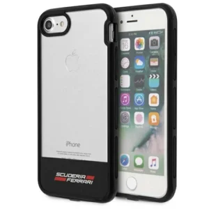 Ferrari Racing Shield Case for iPhone 7 / 8 / SE 2020 / SE 2022 - Semi-Transparenteng