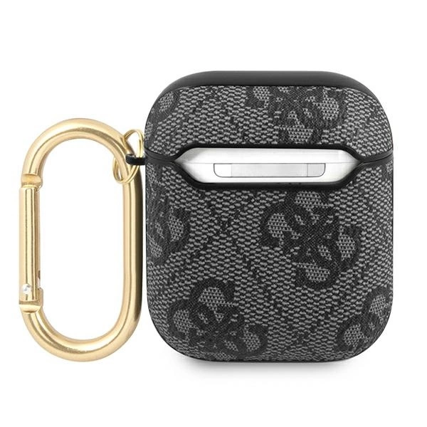 Guess 4G Script Metal Collection case for AirPods 1 / 2 - grayeng