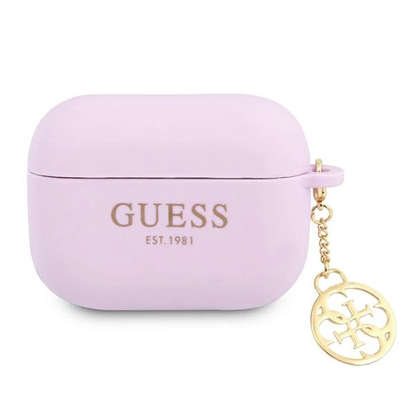 Guess Charm 4G Collection Case for AirPods Pro - Purpleeng