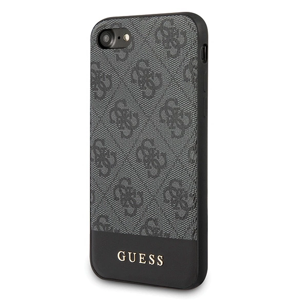 Guess 4G Stripe Collection case for iPhone 7 / 8 / SE 2020 / SE 2022 - grayeng