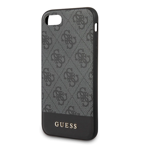 Guess 4G Stripe Collection case for iPhone 7 / 8 / SE 2020 / SE 2022 - grayeng