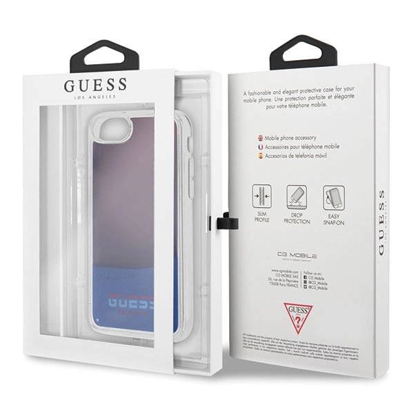 Guess California Glow in the dark case for iPhone 7 / 8 / SE 2020 - redeng