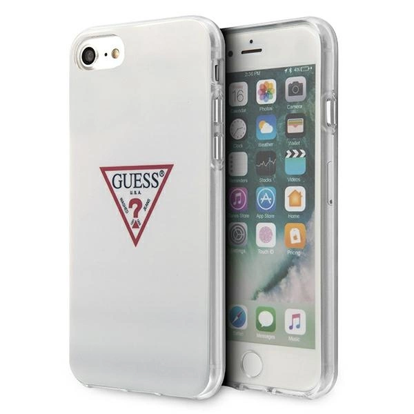 Guess Triangle Collection case for iPhone 7 / 8 / SE 2020 / SE 2022 - whiteeng
