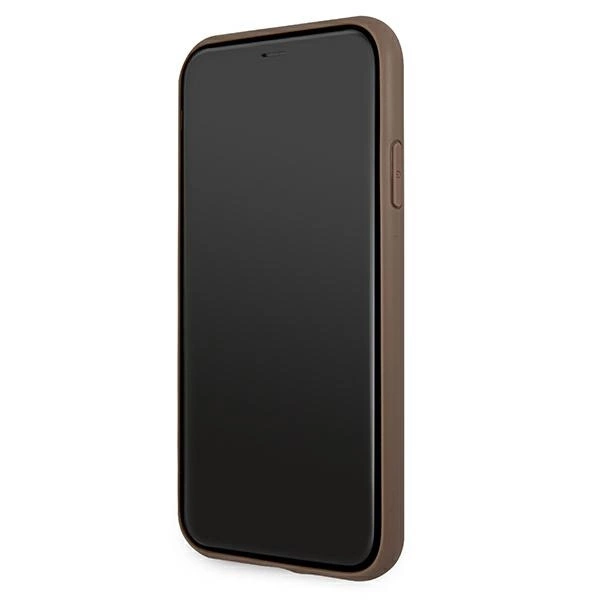 Guess 4G Stripe case for iPhone 11 / Xr 6.1" - browneng