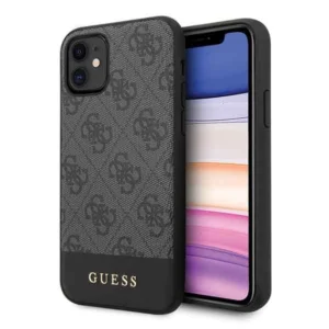 Guess 4G Stripe Collection case for iPhone 11 6.1" / Xr - grayeng