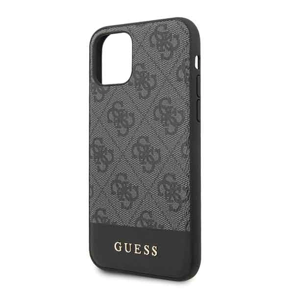 Guess 4G Stripe Collection case for iPhone 11 6.1" / Xr - grayeng
