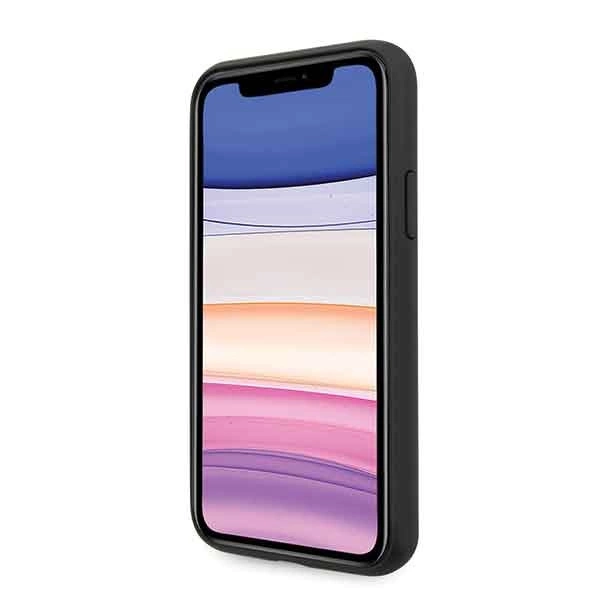 Guess 4G Stripe Collection case for iPhone 11 6.1" / Xr - grayeng