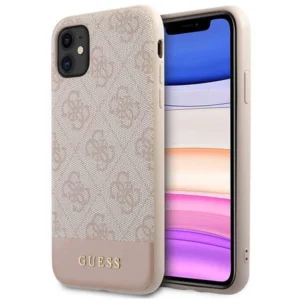 Guess 4G Stripe Collection Case for iPhone 11 / Xr 6.1" - Pinkeng