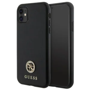 Guess Strass Metal Logo iPhone 11 / Xr 6.1" Case - Blackeng