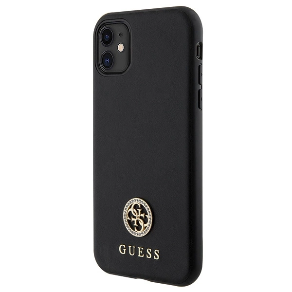 Guess Strass Metal Logo iPhone 11 / Xr 6.1" Case - Blackeng