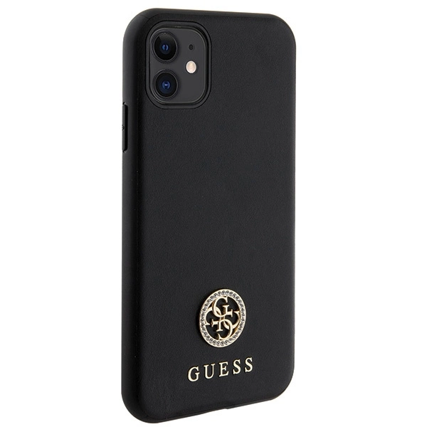 Guess Strass Metal Logo iPhone 11 / Xr 6.1" Case - Blackeng
