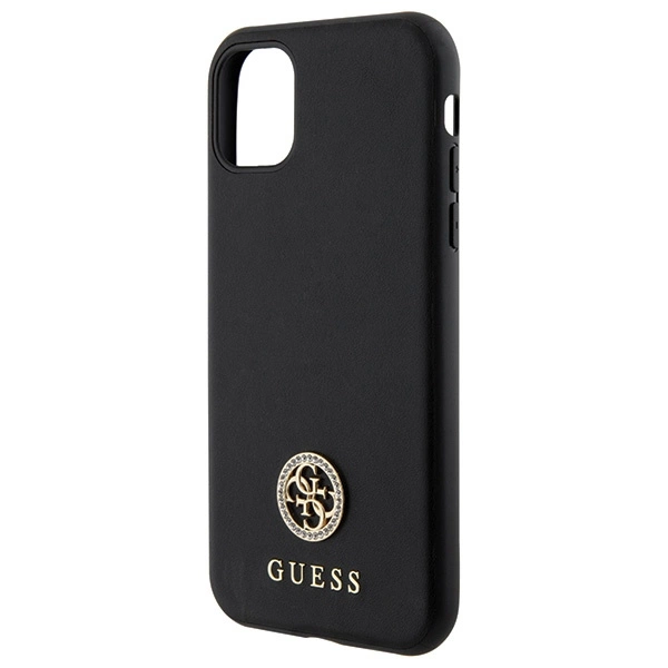 Guess Strass Metal Logo iPhone 11 / Xr 6.1" Case - Blackeng