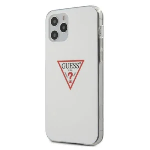 Guess Triangle Collection Case for iPhone 12 Pro Max 6.7" - Whiteeng