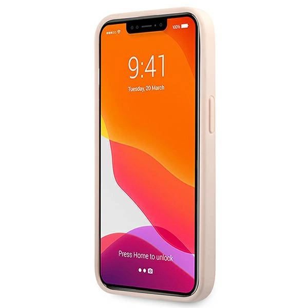 Guess 4G Big Metal Logo Case for iPhone 13 Pro / 13 6.1" - Pinkeng