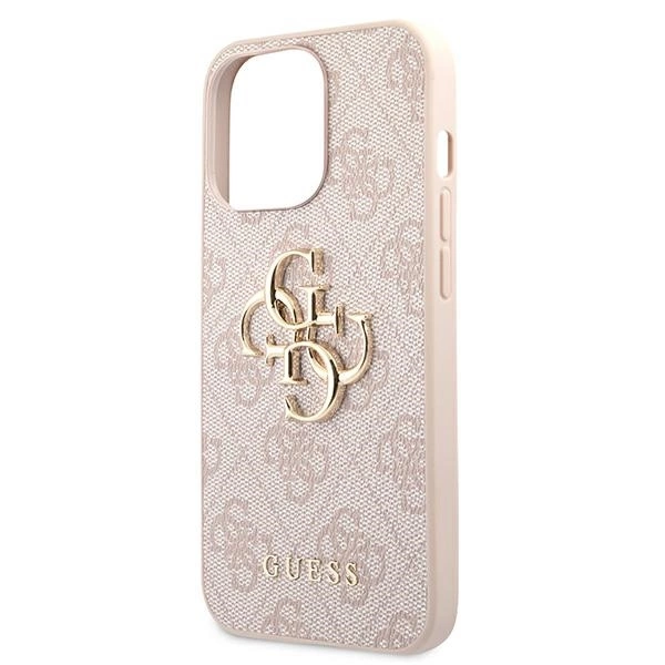Guess 4G Big Metal Logo Case for iPhone 13 Pro / 13 6.1" - Pinkeng