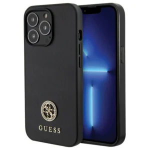 Guess Strass Metal Logo iPhone 13 Pro 6.1" Case - Blackeng