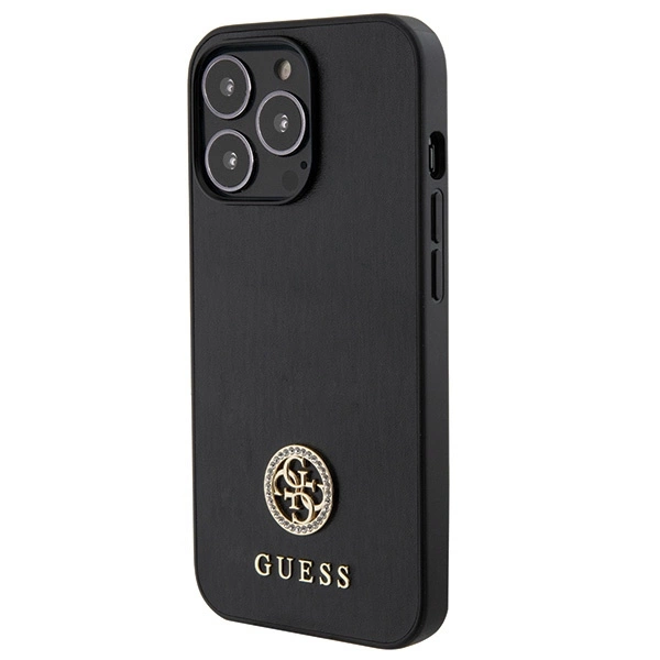 Guess Strass Metal Logo iPhone 13 Pro 6.1" Case - Blackeng