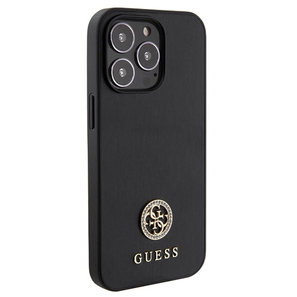 Guess Strass Metal Logo iPhone 13 Pro 6.1" Case - Blackeng