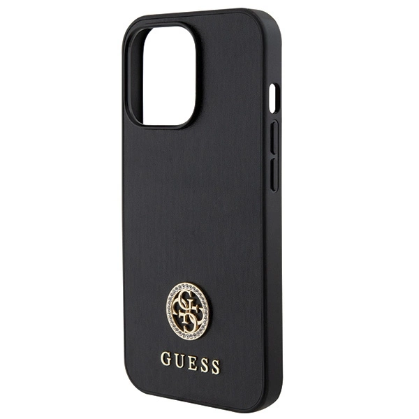 Guess Strass Metal Logo iPhone 13 Pro 6.1" Case - Blackeng