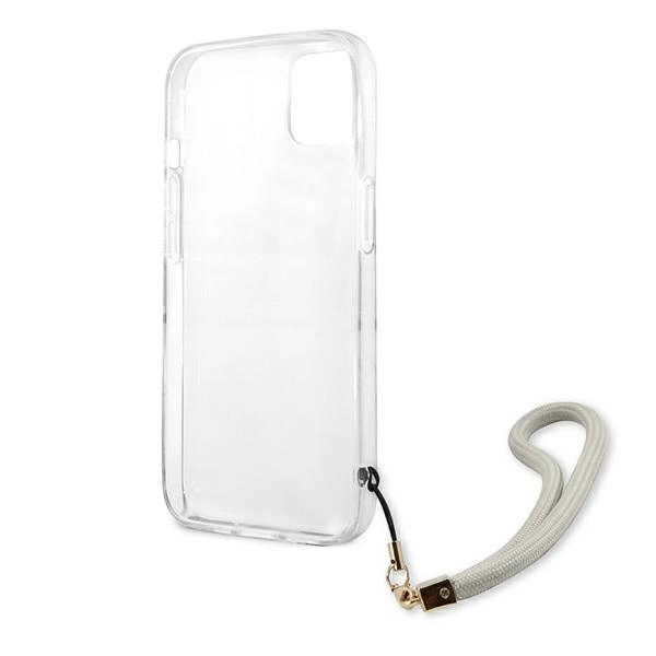 Guess Marble Strap Collection iPhone 13 mini 5.4" Case - Grayeng