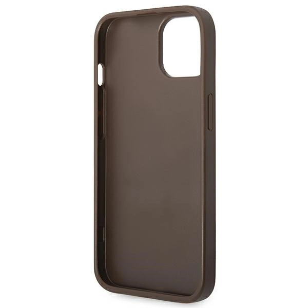 Guess 4G Stripe Collection Case for iPhone 14 Plus / 15 Plus 6.7" - Browneng