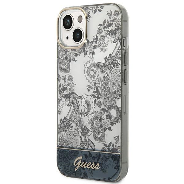 Guess Porcelain Collection iPhone 14 / 15 / 13 6.1" Case - Grayeng