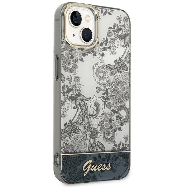 Guess Porcelain Collection iPhone 14 / 15 / 13 6.1" Case - Grayeng