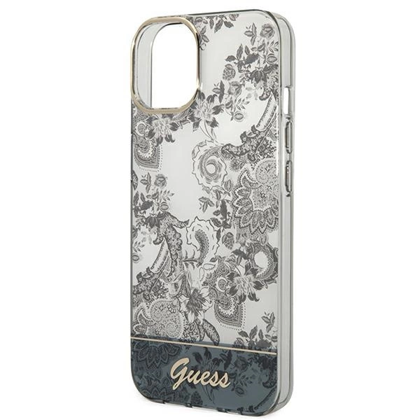 Guess Porcelain Collection iPhone 14 / 15 / 13 6.1" Case - Grayeng