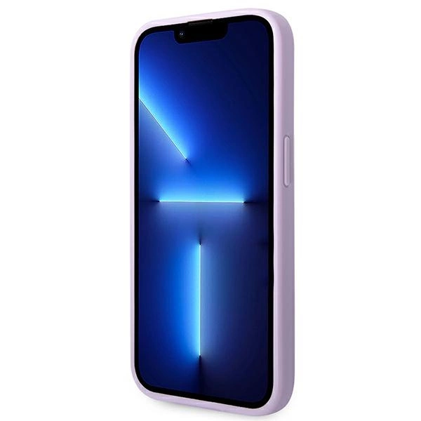 Guess Saffiano Strap Case for iPhone 14 Pro Max 6.7" - Purpleeng
