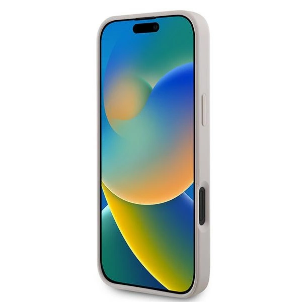 Guess 4G Bottom Stripe Case for iPhone 16 Plus 6.7" - Pinkeng