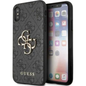 Guess 4G Big Metal Logo iPhone X/XS Case - Grayeng