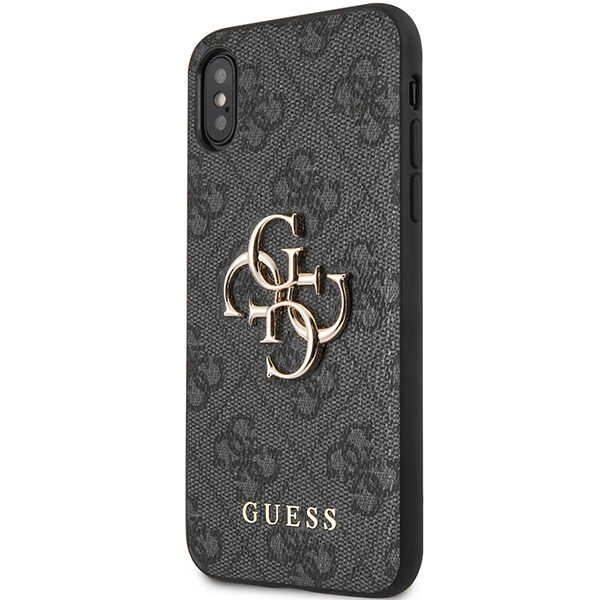 Guess 4G Big Metal Logo iPhone X/XS Case - Grayeng